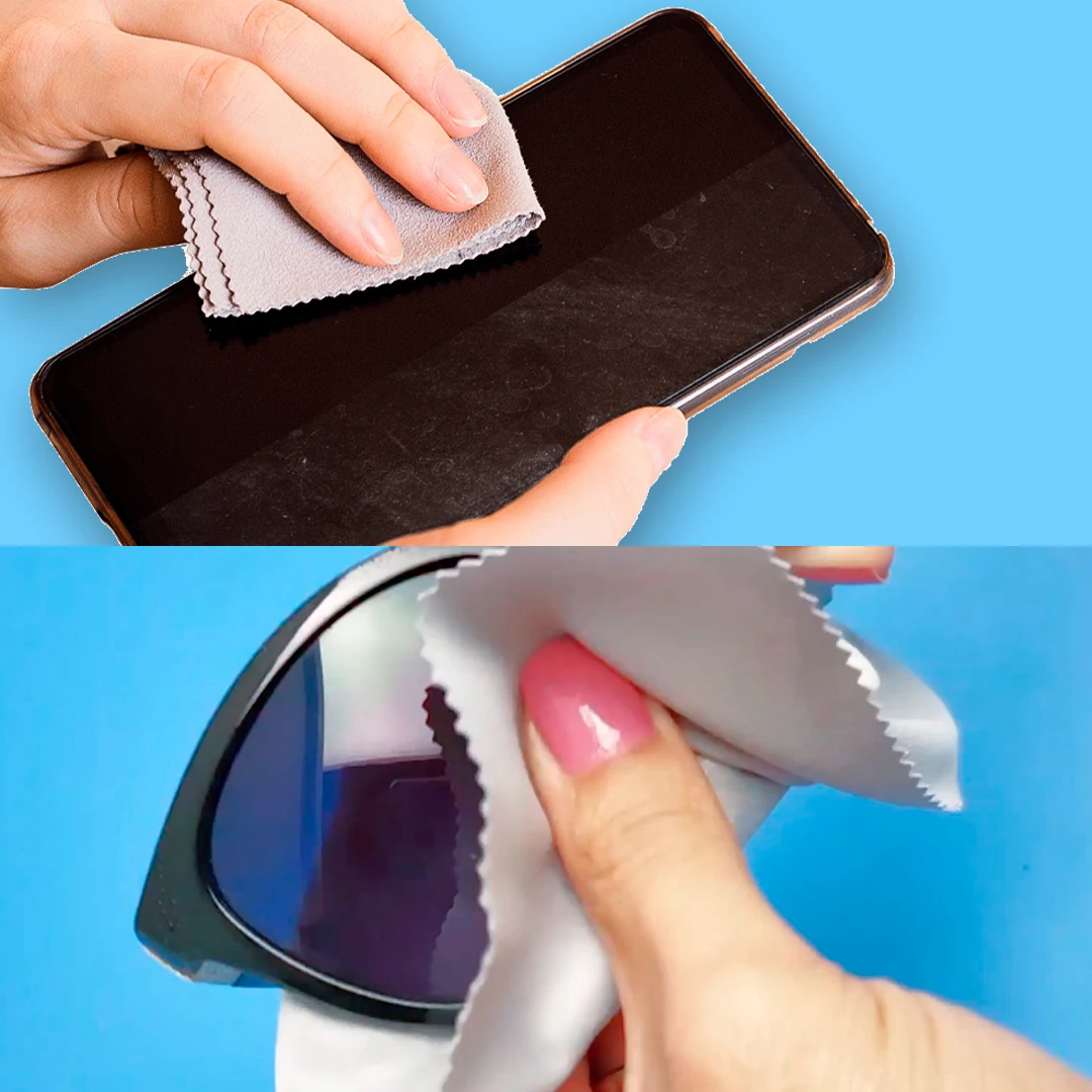 5 LOCAIS DE LIMPEZA (Lentes e Telas)