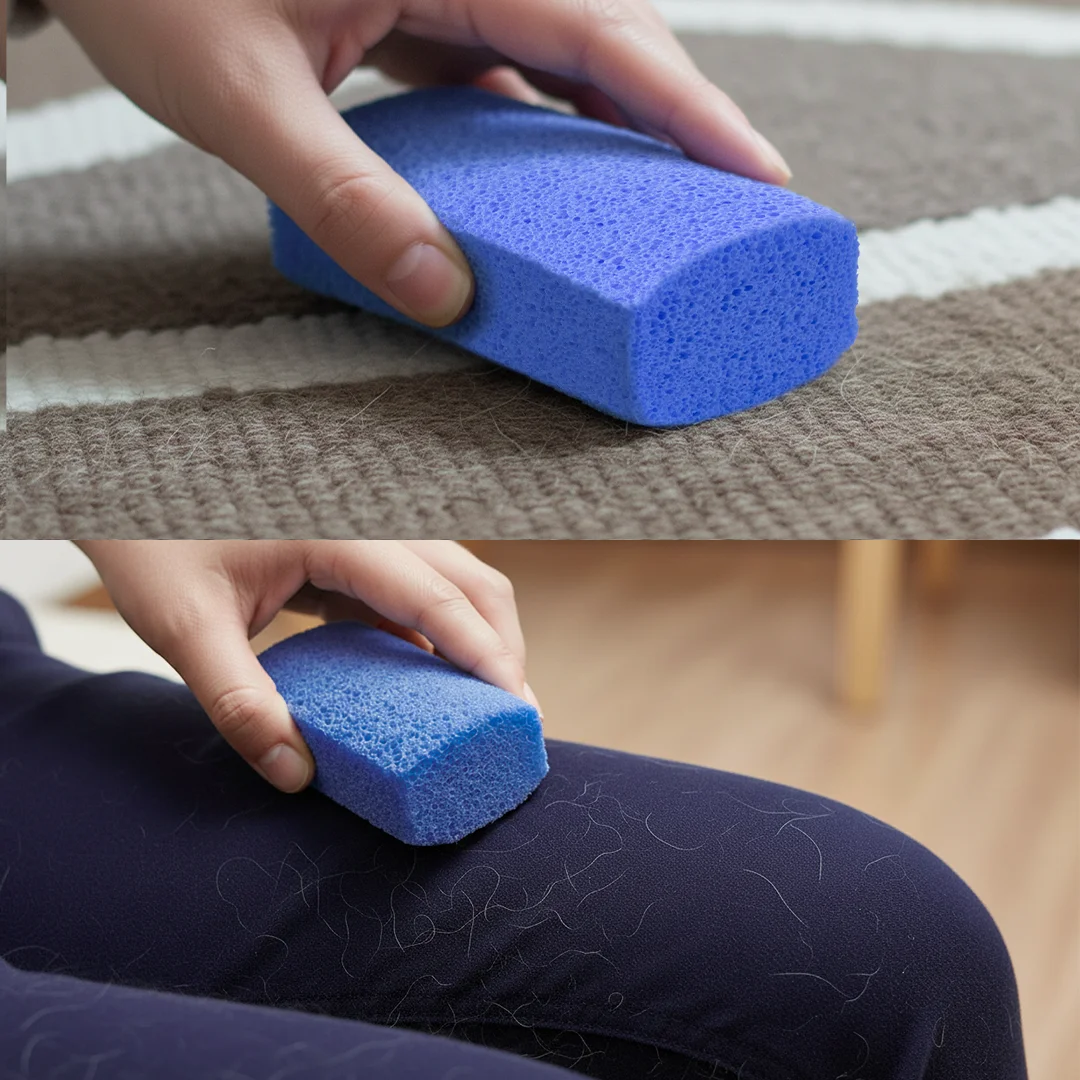 5-LOCAIS DE LIMPEZA Ecomais® Tira Pelos e Bolinhas